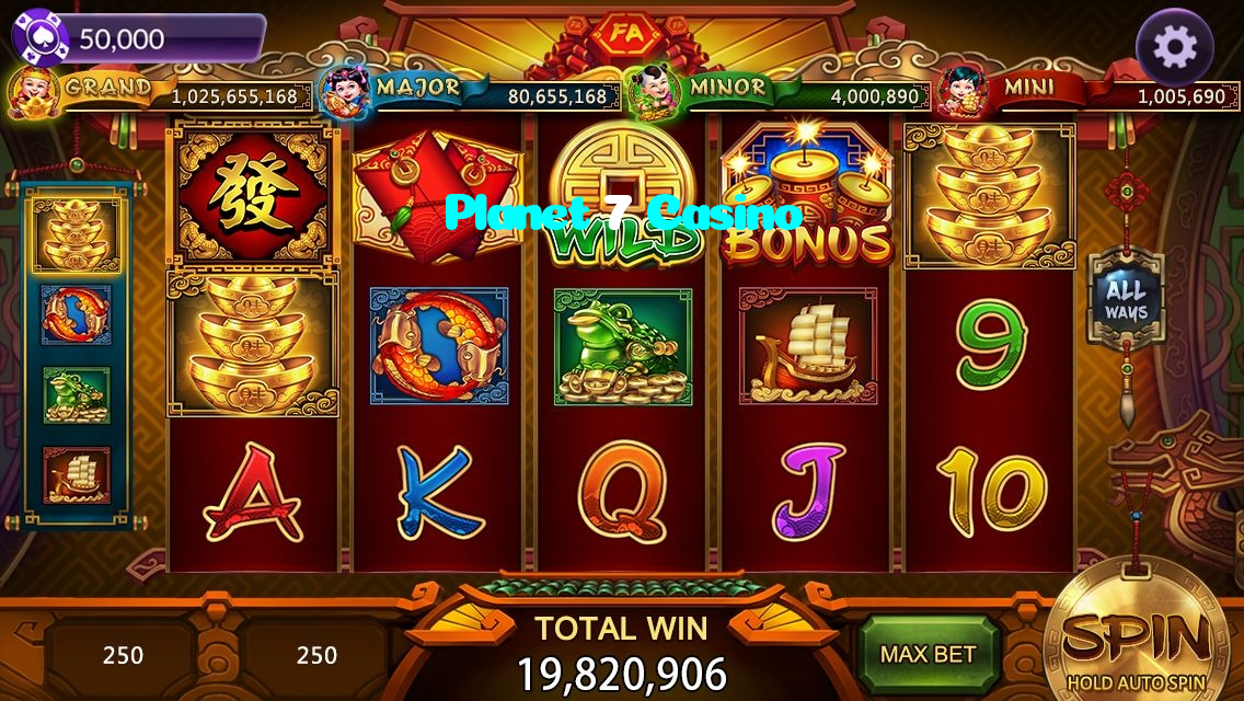 Planet 7 Casino casino presented on mobile device in Pakistan with slots and live games